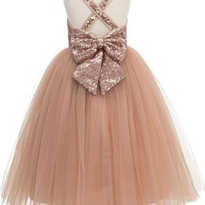New/used girls party dress